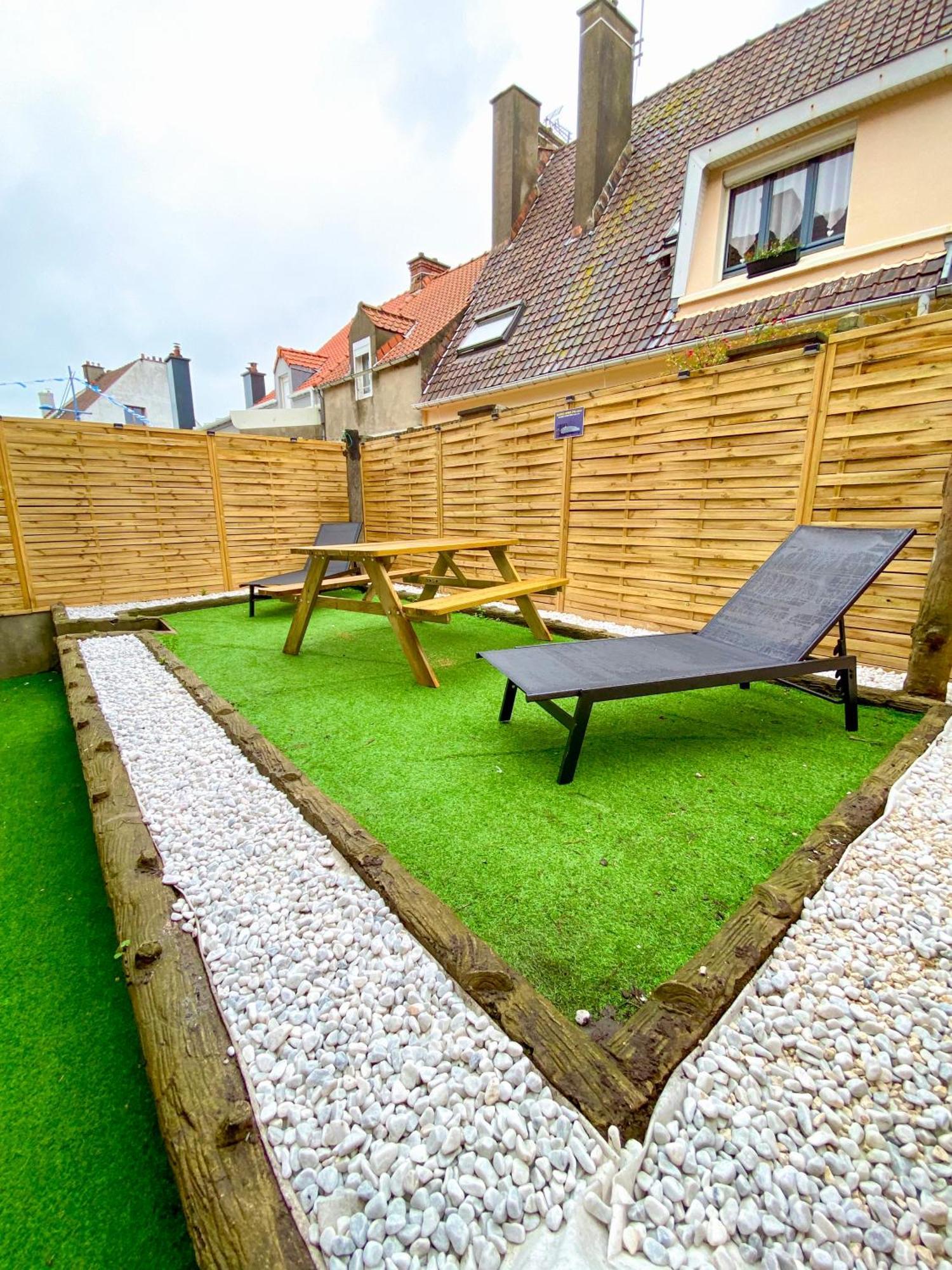 L'Octopus - Appartement 2 Adultes 2 Enfants Jardin, Proche Centre Et Plage Le Portel Bagian luar foto